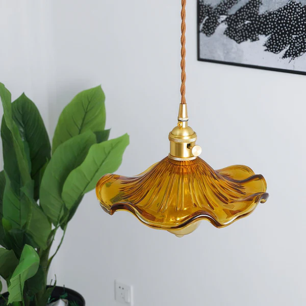 Stylish Hibiscus Flower Pendant Light Lamp