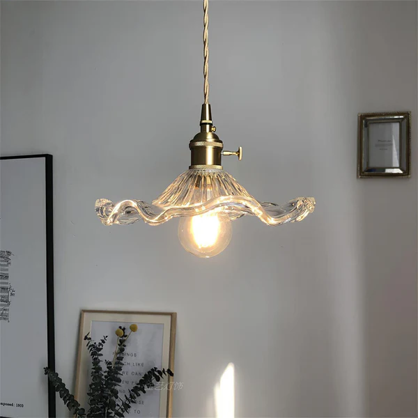Stylish Hibiscus Flower Pendant Light Lamp