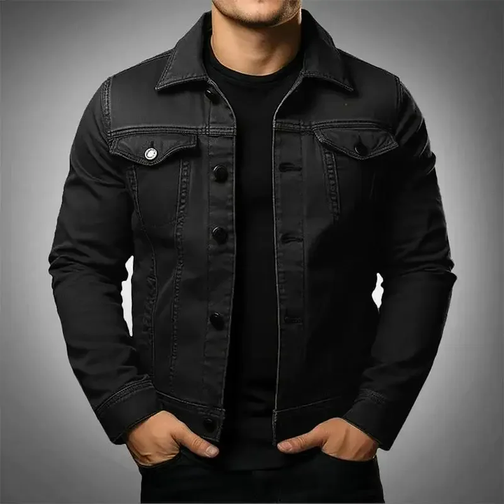 Men's Denim Jacket Made | Autumn