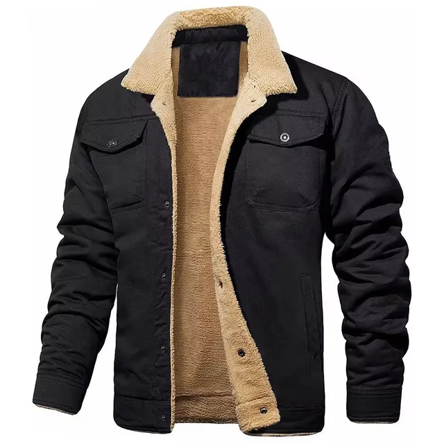 Men's Fleece Bomber Jacket | Winter