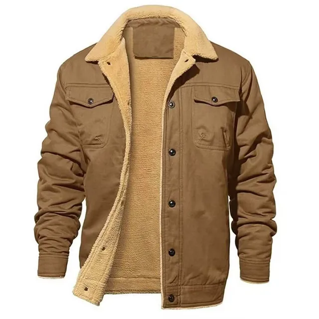 Men's Fleece Bomber Jacket | Winter