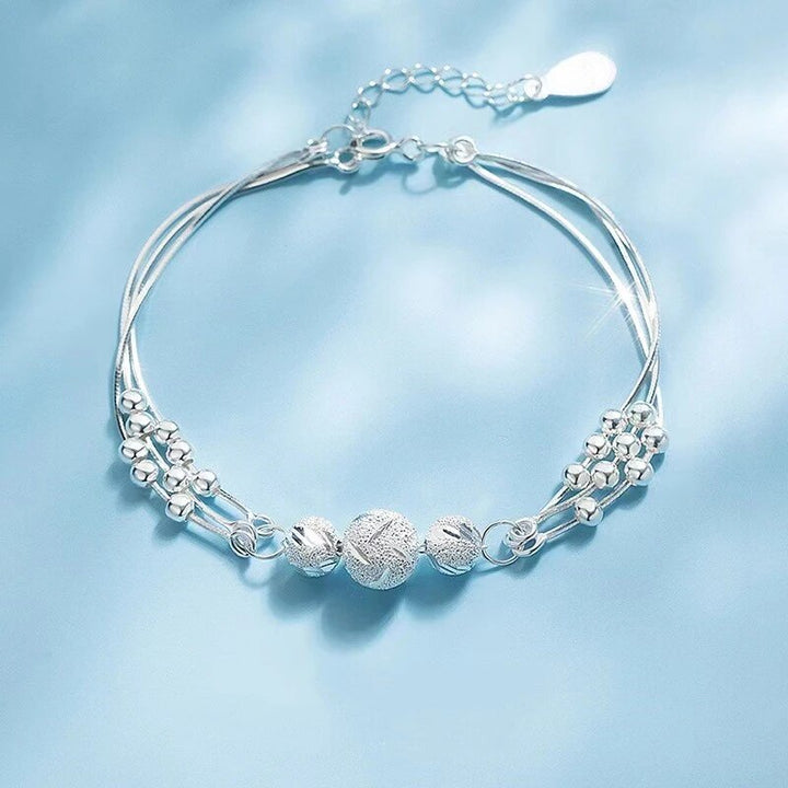 Silver Pearl Bracelet