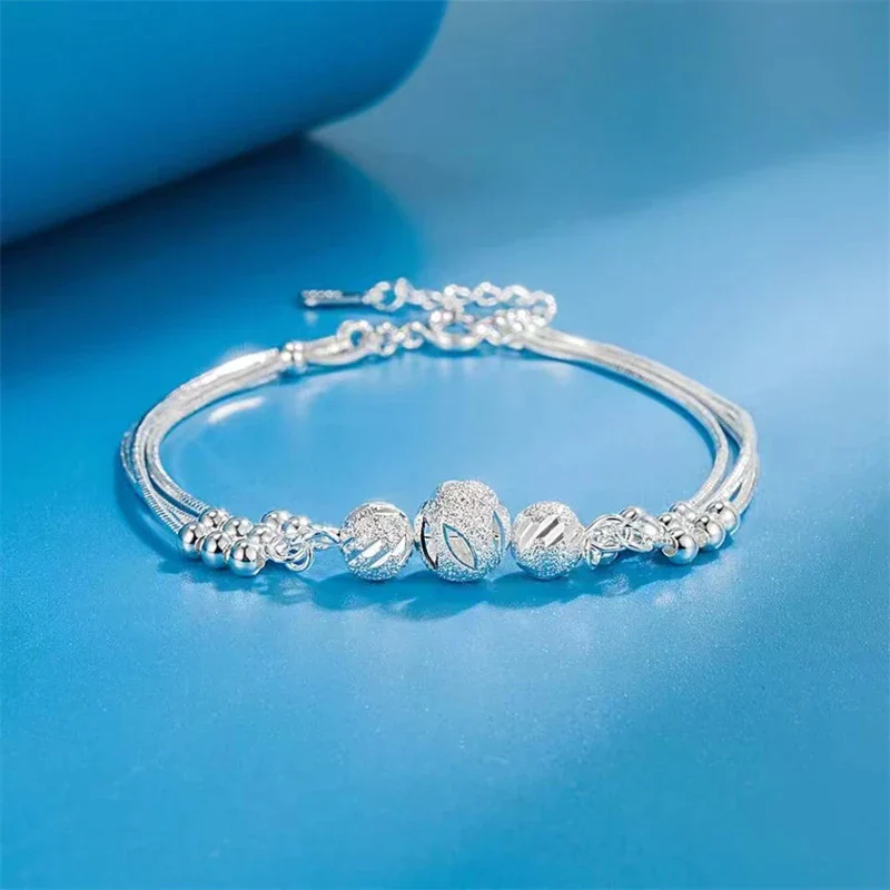 Silver Pearl Bracelet