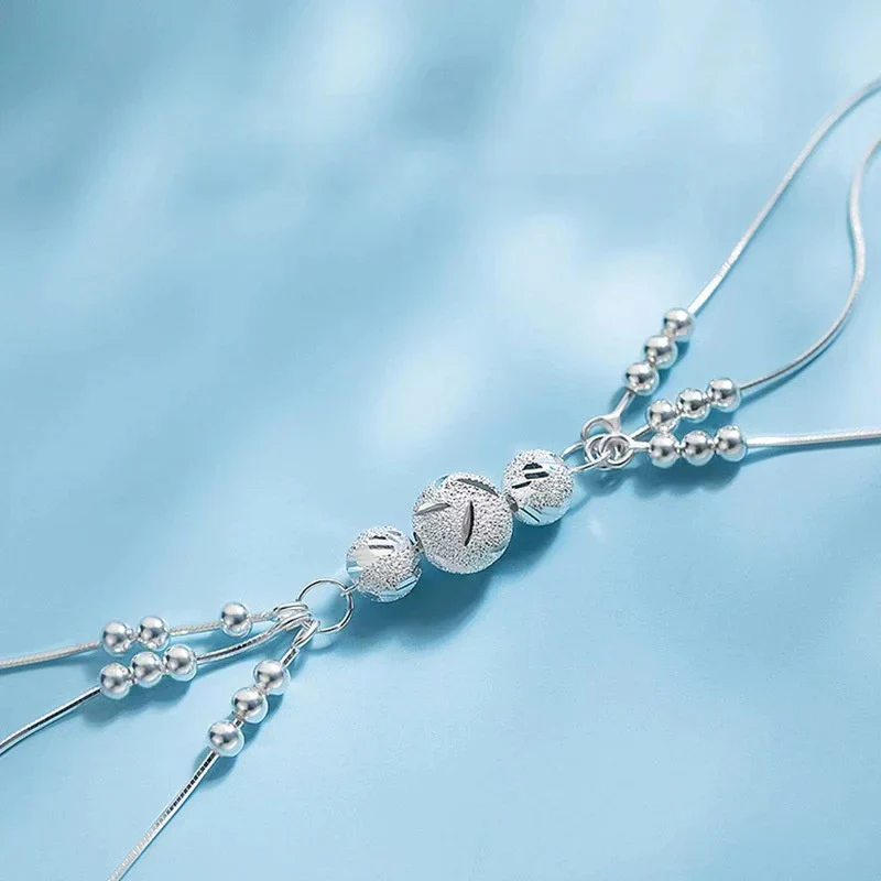 Silver Pearl Bracelet