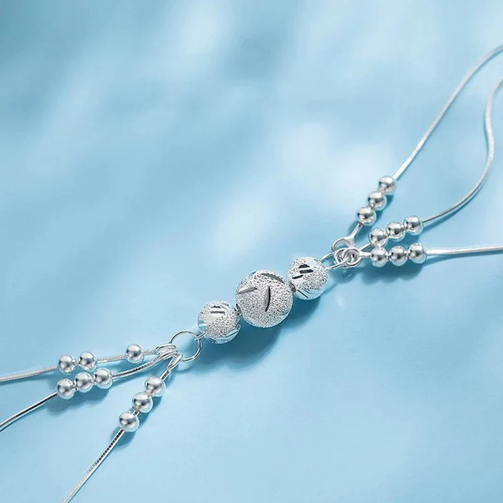 Silver Pearl Bracelet