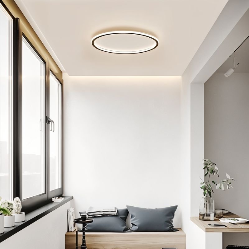 Modern Ultra-Thin Round Ceiling Light | LED
