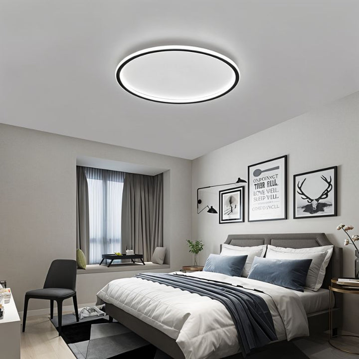 Modern Ultra-Thin Round Ceiling Light | LED