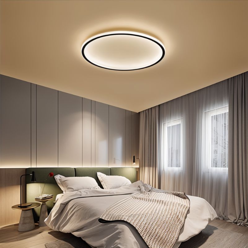 Modern Ultra-Thin Round Ceiling Light | LED