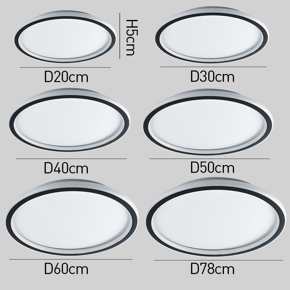 Modern Ultra-Thin Round Ceiling Light | LED
