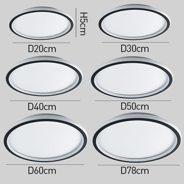 Modern Ultra-Thin Round Ceiling Light | LED