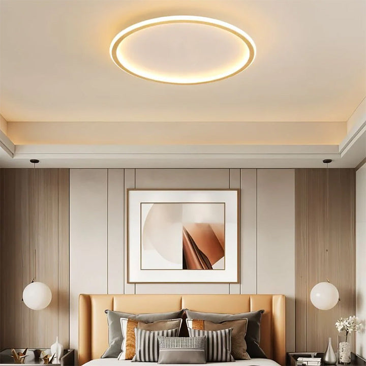 Modern Ultra-Thin Round Ceiling Light | LED