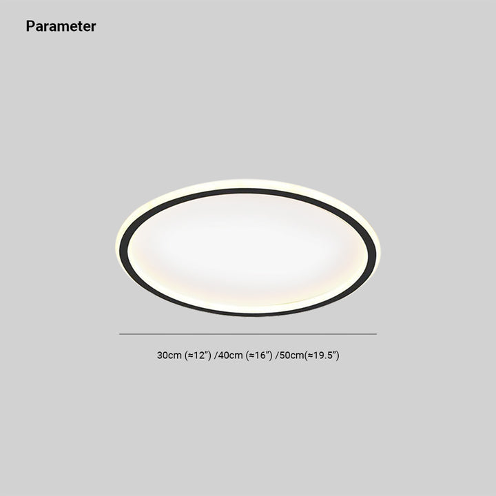 Modern Ultra-Thin Round Ceiling Light | LED