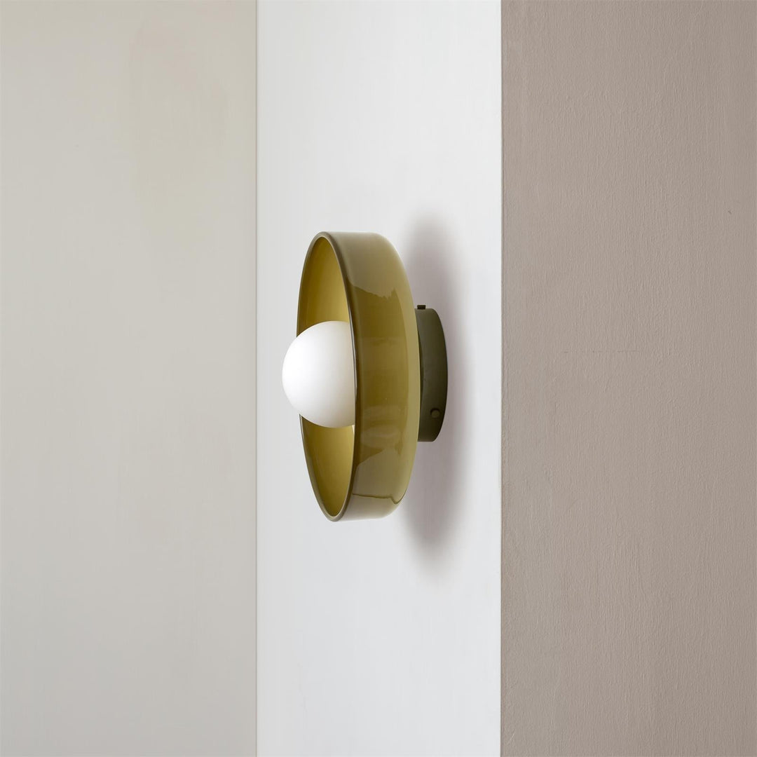 Round Flush-Mount Kitchen Ceiling Light | Modern