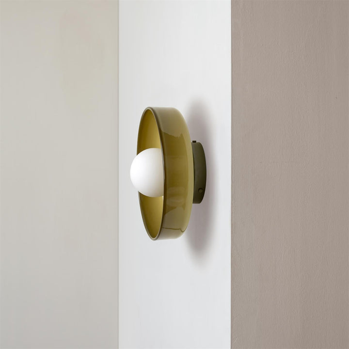 Round Flush-Mount Kitchen Ceiling Light | Modern