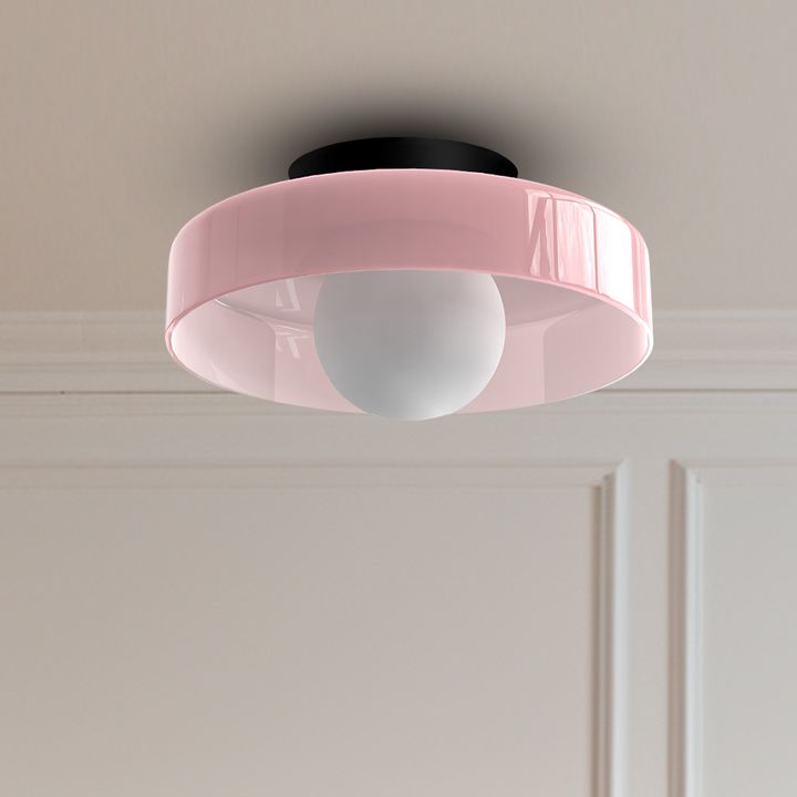 Round Flush-Mount Kitchen Ceiling Light | Modern