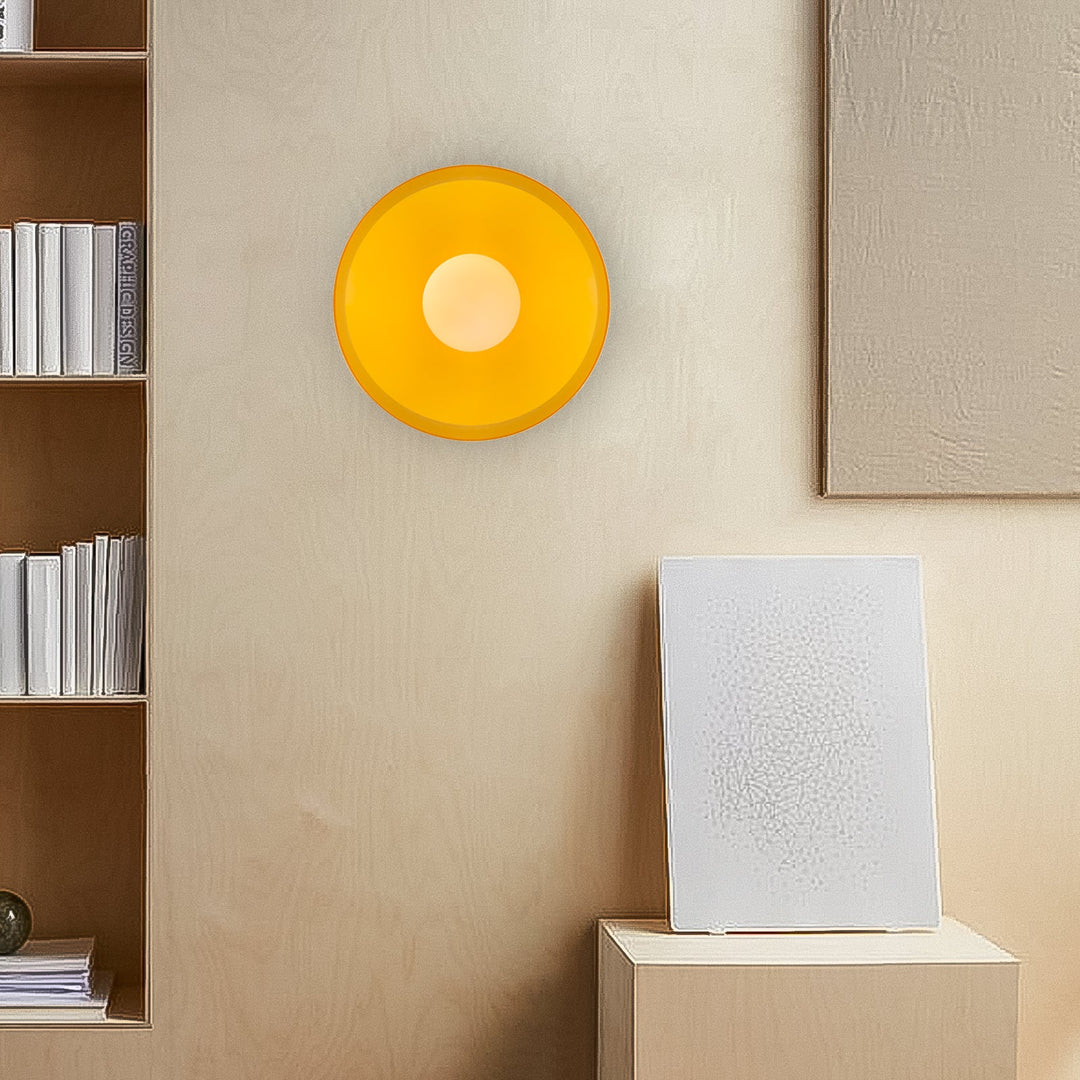 Round Flush-Mount Kitchen Ceiling Light | Modern