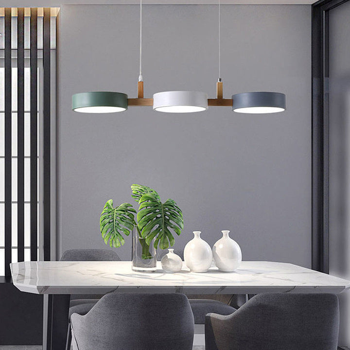 Metal Cylinder Nordic Pendant Light | Contemporary