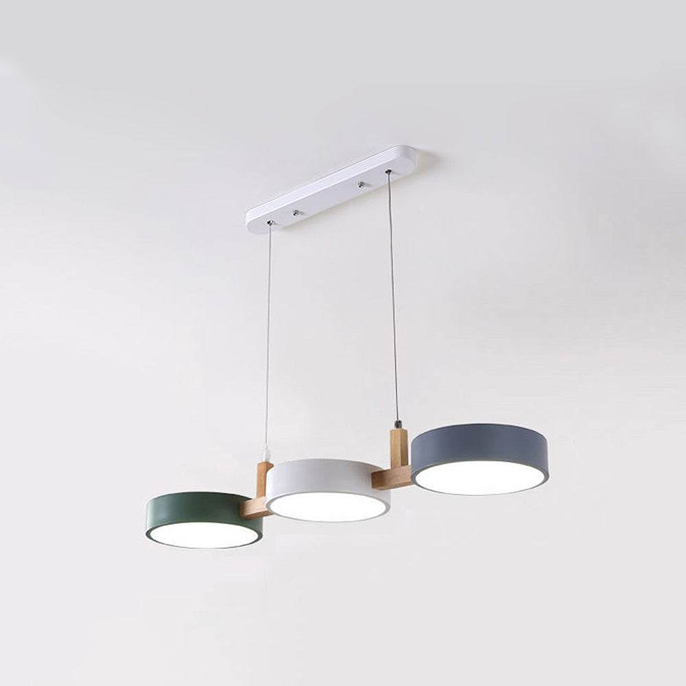 Metal Cylinder Nordic Pendant Light | Contemporary