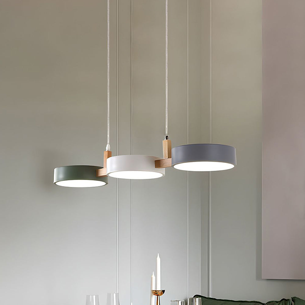 Metal Cylinder Nordic Pendant Light | Contemporary