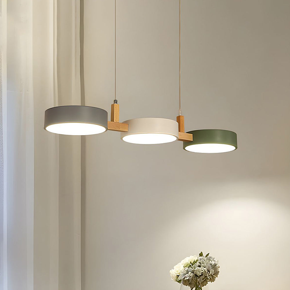 Metal Cylinder Nordic Pendant Light | Contemporary