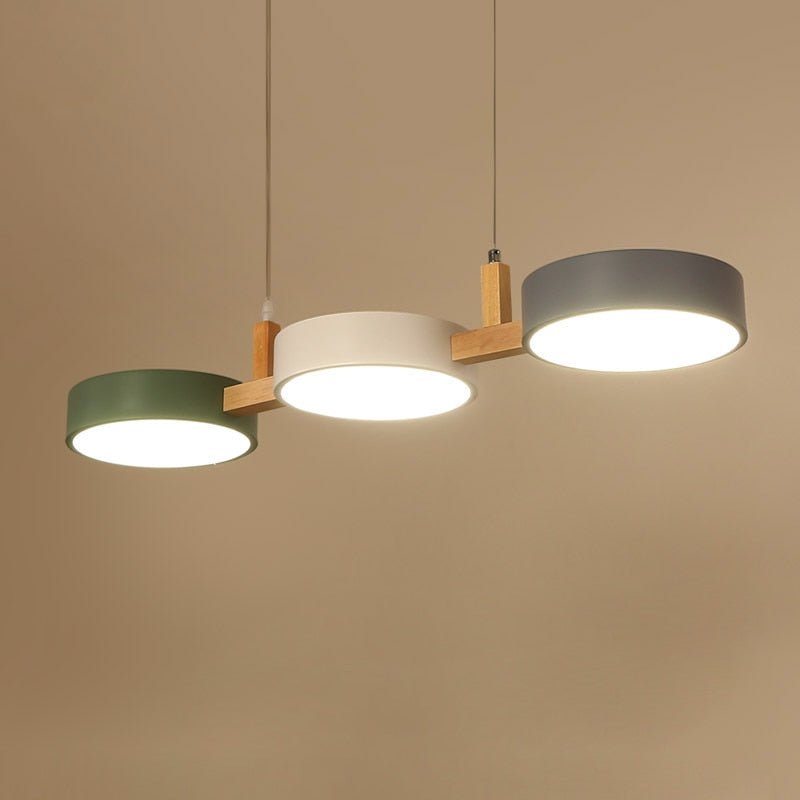 Metal Cylinder Nordic Pendant Light | Contemporary