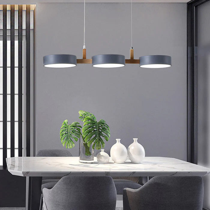 Metal Cylinder Nordic Pendant Light | Contemporary