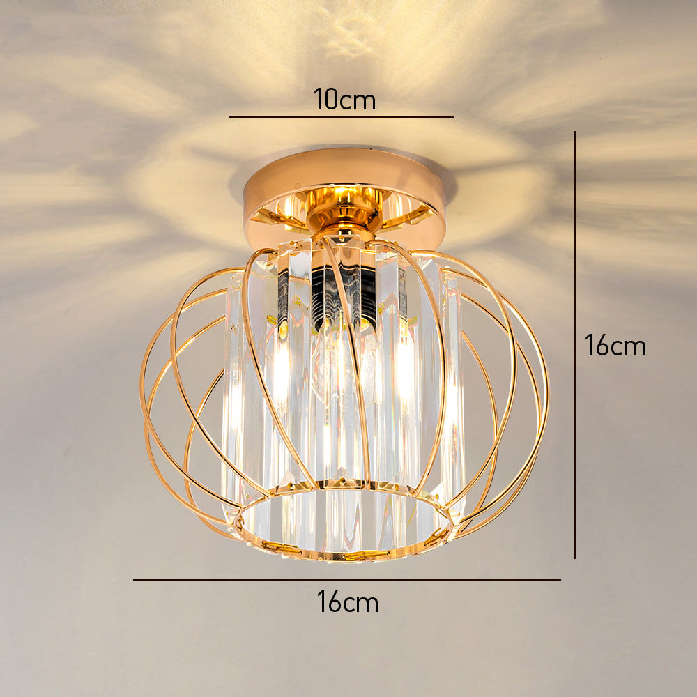 Modern Ceiling Light for Hallway | Glass