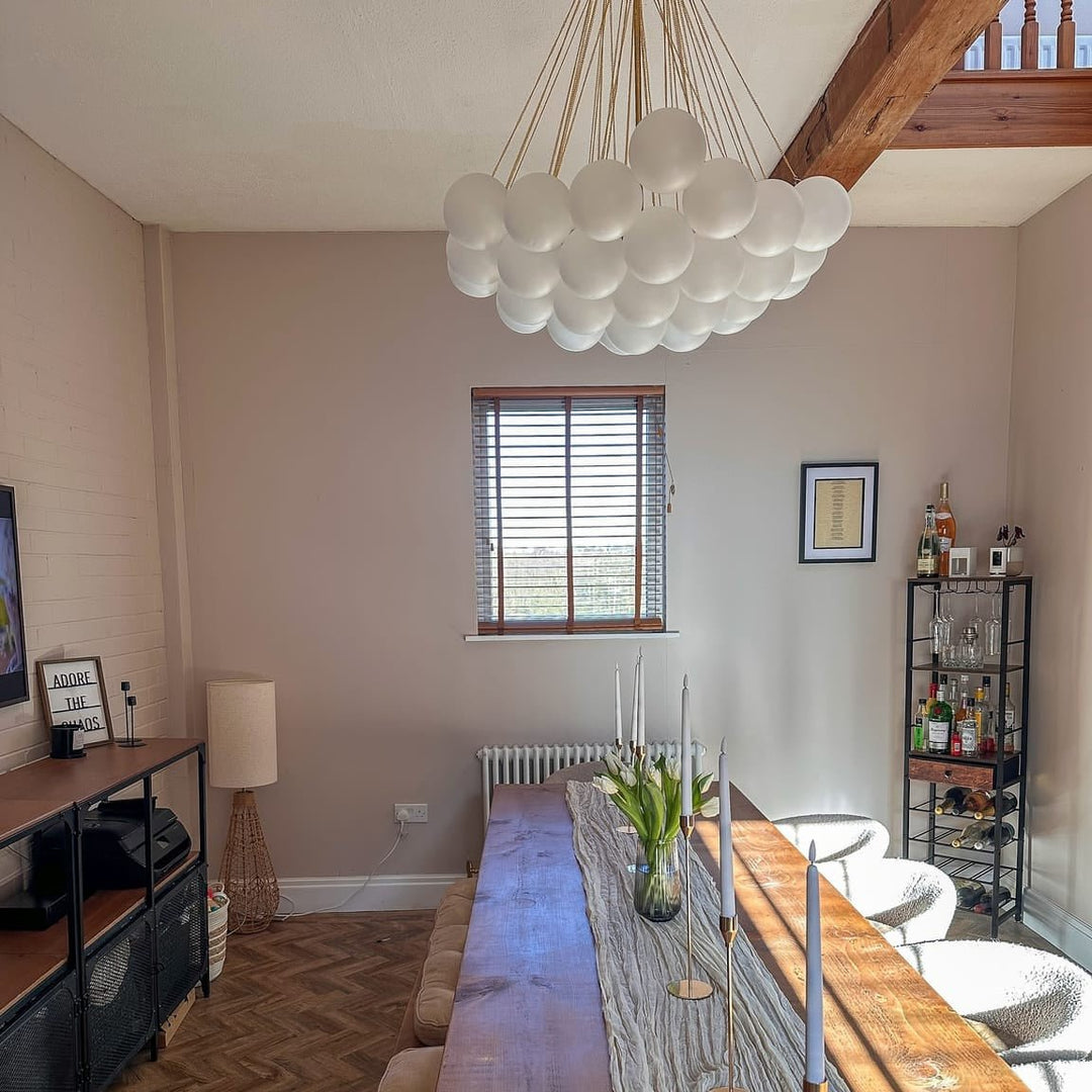 Modern Bubble Cluster Chandelier | Glass