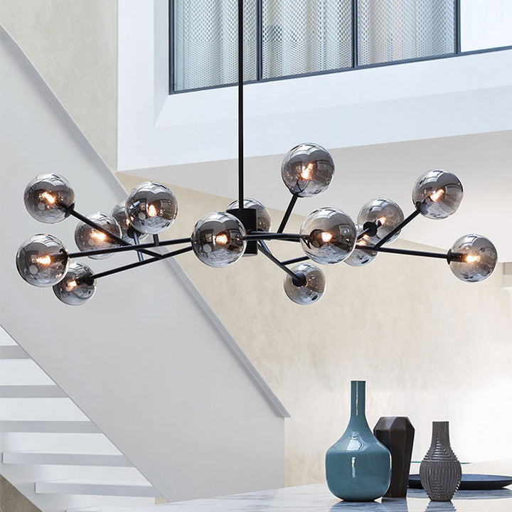 15-Light Sputnik Globe Chandelier | Modern