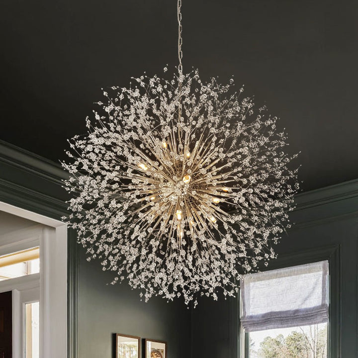 20-Light Luxury Sputnik Firework Chandelier | Oversized