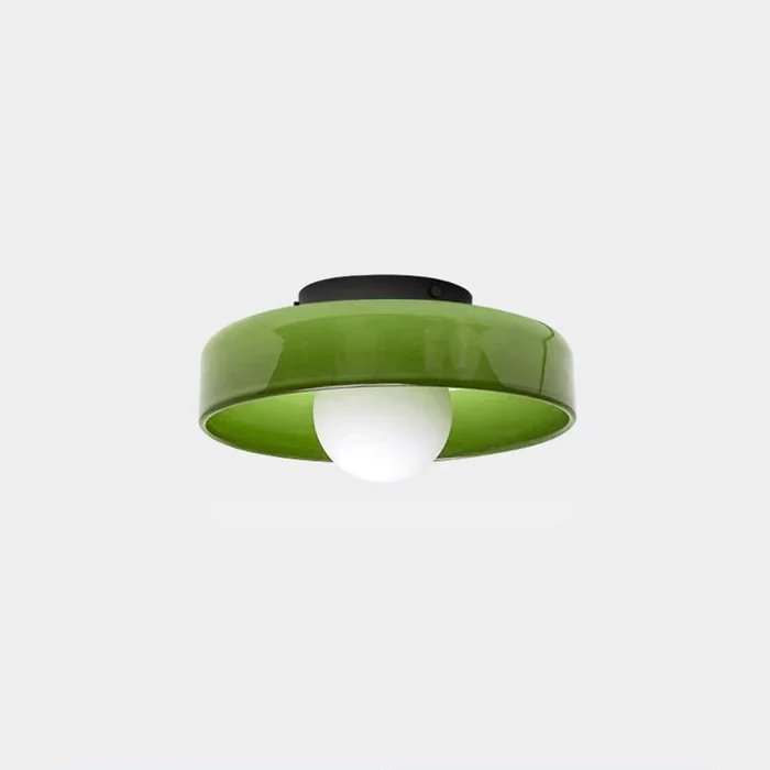 Round Flush-Mount Kitchen Ceiling Light | Modern